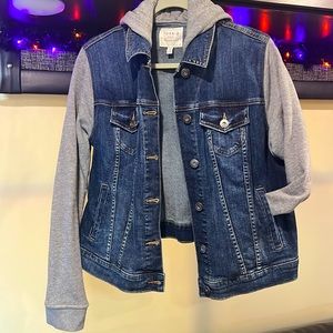 Torrid Hooded Denim Jacket
